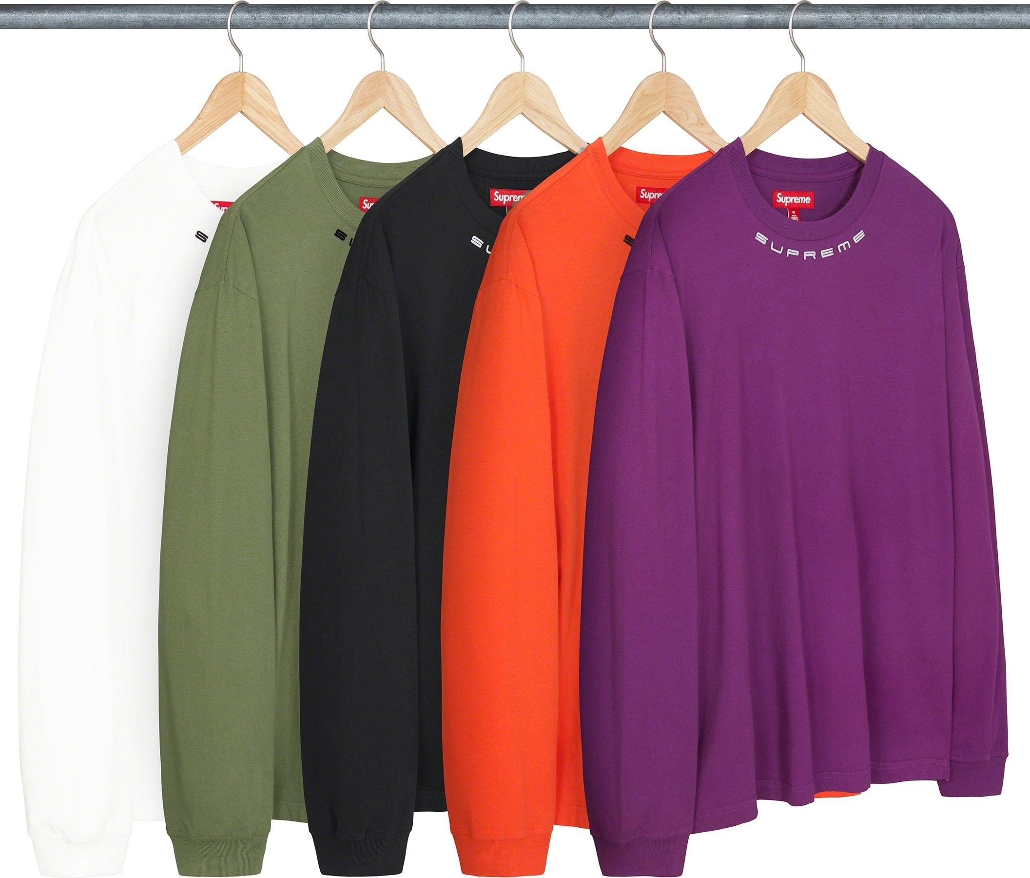 Collar Logo L/S Top